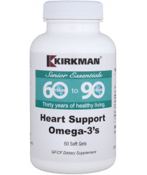 60 to 90 Heart Support Omega-3s 60 soft gel