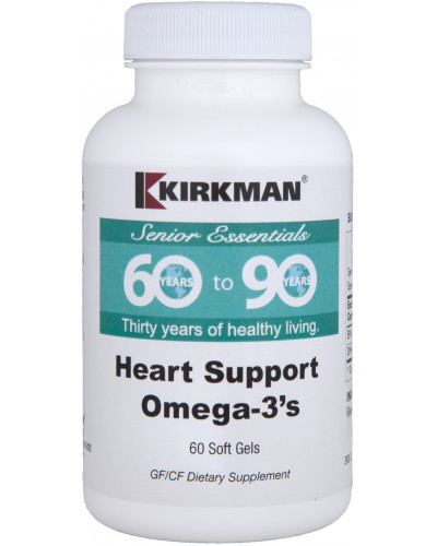 60 to 90 Heart Support Omega-3s 60 soft gel