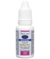 Nutrisorb Liquid Methyl B12 15ml - Bio care