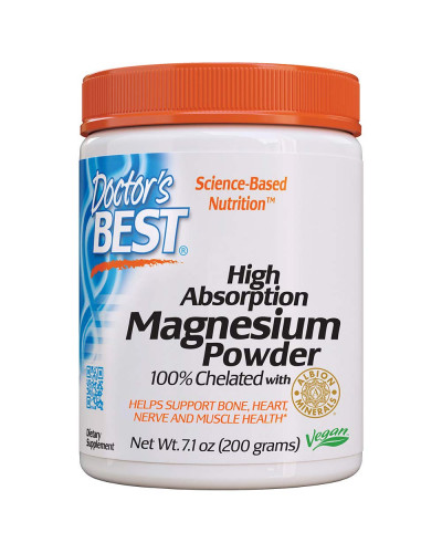 Doctor's Best - High Absorption Magnesium Powder - 200g