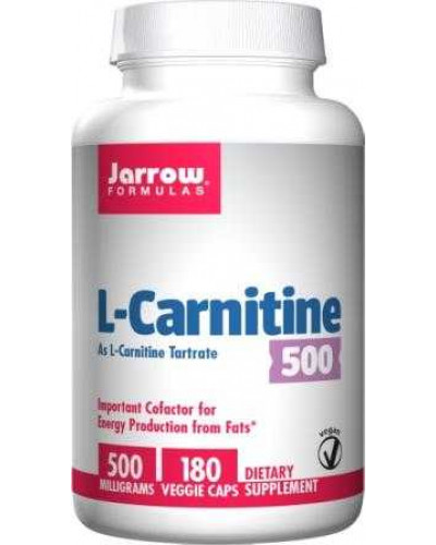 L-Carnitine 500, (500 mg, 180 Capsules)