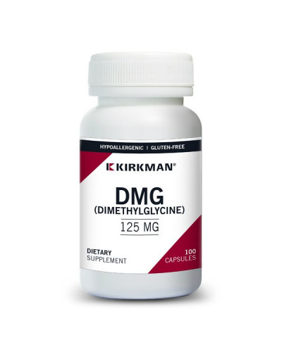 DMG (Dimethylglycine) 125 mg Capsules - Hypo 100 ct 