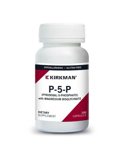 P-5-P (Pyridoxal 5-Phosphate, Vitamin B-6 Metabolite) with Magnesium Bisglycinate - Hypoallergenic