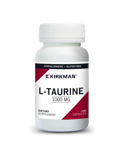 L-Taurine 1000 mg Capsules - Hypo 100 ct 