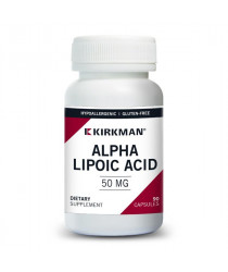 Alpha Lipoic Acid 50 mg Capsules - Hypo 90 ct