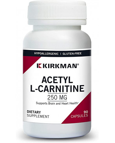 Acetyl L Carnitine 250 mg – Hypoallergenic - Kirkman
