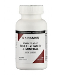 Advanced Adult Multi-Vitamin/Mineral - with 5-MTHF Hypoallergenic