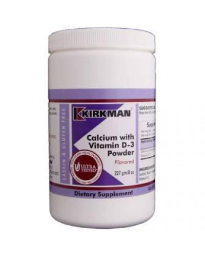 Calcium w/Vitamin D-3 Powder (Flavored) 8 oz