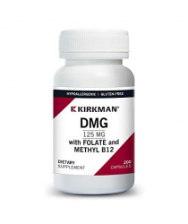 DMG 125 mg with Folate and Methyl B-12 - Hypoallergenic