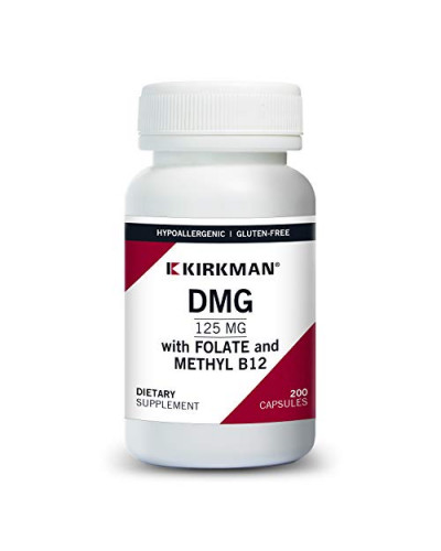DMG 125 mg with Folate and Methyl B-12 - Hypoallergenic