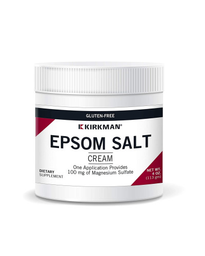 Epsom Salt Cream (Magnesium Sulfate ) 4 oz  