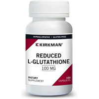 Reduced L-Glutathione 100 mg Capsules - Hypo 100 ct  - Kirkman