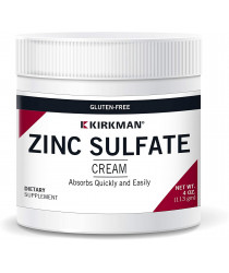 Zinc Sulfate Topical Cream 4 oz  