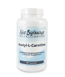 Acetyl-L-Carnitine (90 capsules) - New Beginnings