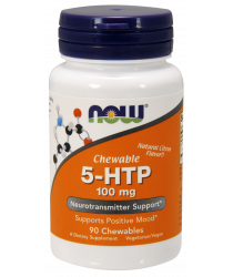 5 HTP 100 mg Chewables - Now Foods