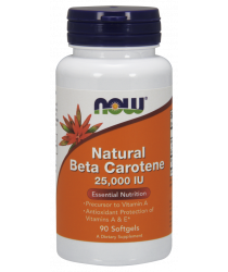 Beta Carotene (Natural) 90 Softgels