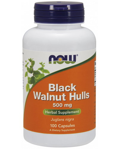 Black Walnut Hulls 500 mg Capsules