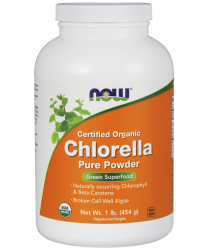 Chlorella Powder, Organic 1lb.