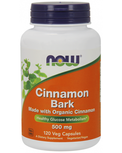 Cinnamon Bark 500 mg, Organic