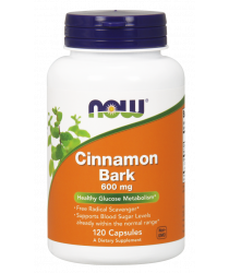 Cinnamon Bark 600 mg 120 Capsules