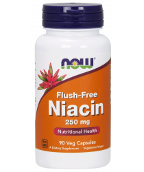 Flush-Free Niacin 250 mg 90 Veg Capsules