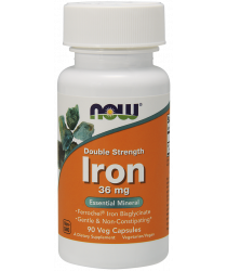 Iron 36 mg Double Strength Veg Capsules