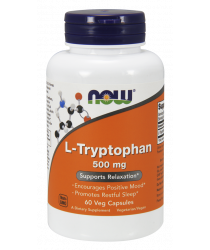 L-Tryptophan 500 mg 60 Veg Capsules