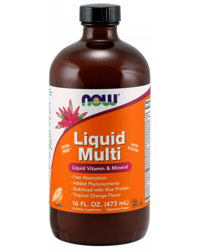 Liquid Multi, Tropical Orange Flavor