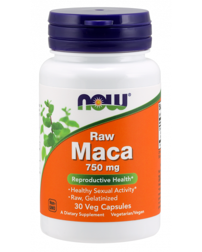 Maca 750 mg Raw 30 Veg Capsules