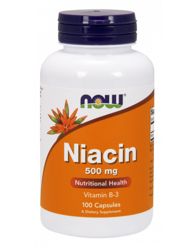 Niacin 500 mg 100 Tablets
