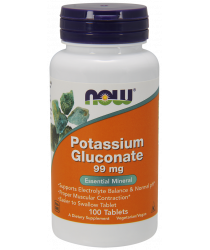 Potassium Gluconate 99 mg 100 Tablets
