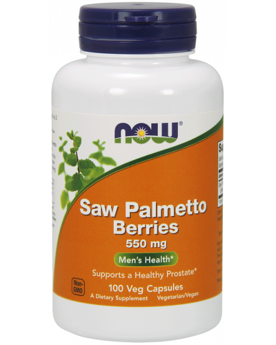 Saw Palmetto Berries 550 mg 100 Veg Capsules