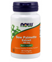 Saw Palmetto Extract 160 mg 60 Softgels