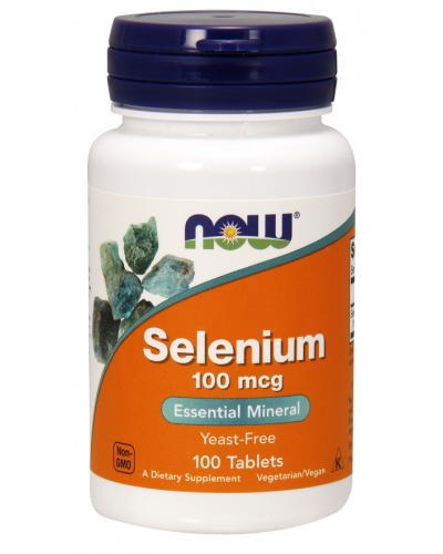 Selenium 100 mcg 100 Tablets - Now Foods