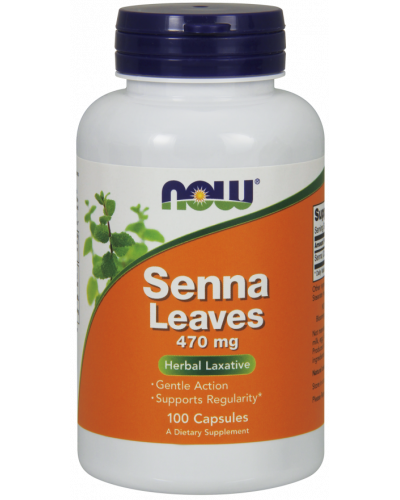 Senna Leaves 470 mg Veg Capsules