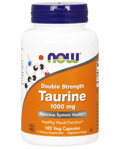 Taurine, Double Strength 1000 mg 100 Veg Capsules