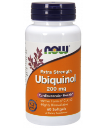 Ubiquinol 200 mg Extra Strength Softgels