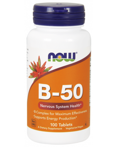 Vitamin B-50 100 Tablets