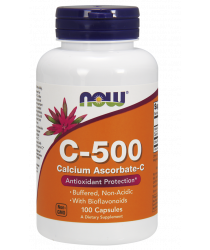 Vitamin C-500 Calcium Ascorbate 100 Capsules
