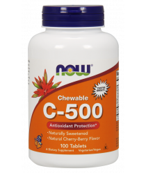 Vitamin C-500 Cherry Chewable Tablets