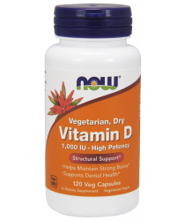 Vitamin D 1,000 IU Dry Veg Capsules