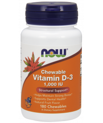 Vitamin D-3 1,000 IU Chewables
