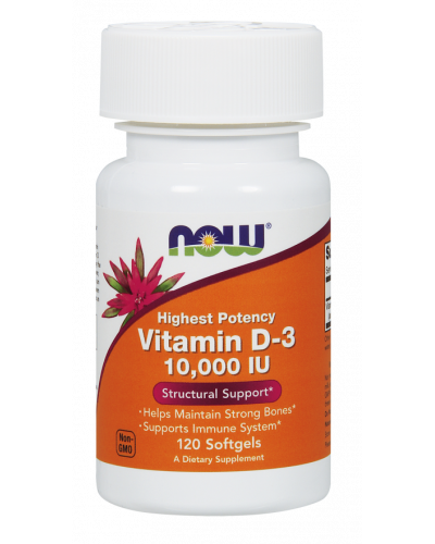 Vitamin D-3 10,000 IU Softgels