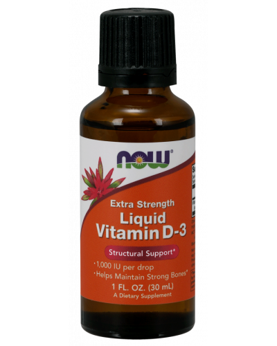 Vitamin D-3 Liquid, Extra Strength