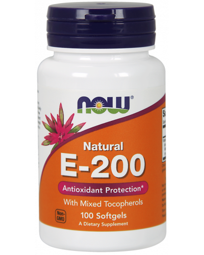Vitamin E-200 IU Mixed Tocopherols Softgels