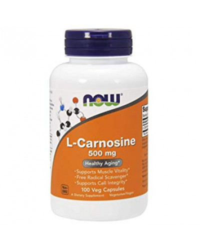 L-Carnosine 500 mg 100 Veg Capsules