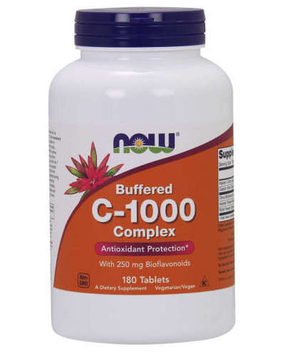 Vitamin C-1000 Complex, Buffered 180 Tablets