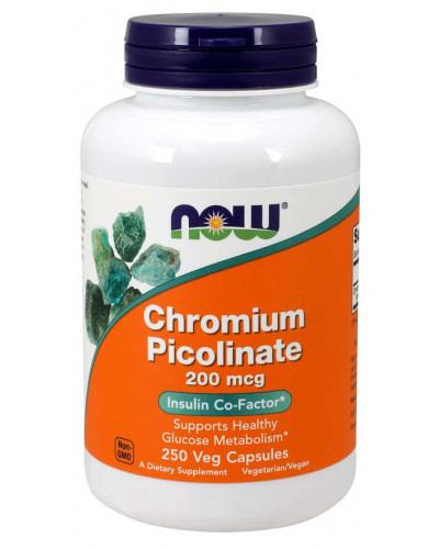Chromium Picolinate 200 mcg 250 Veg Capsules