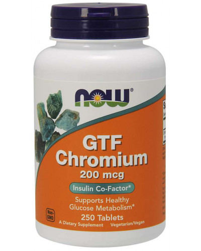 GTF Chromium 200 mcg 250 Tablets
