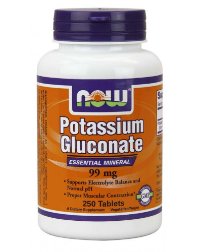 Potassium Gluconate 99 mg 250 Tablets